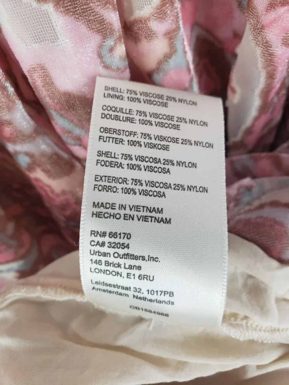 Free People All The Time Velvet Mini Dress Petal Pink Paisley Babydoll Womens XS